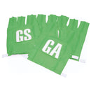 Netball Bib Nylon, Medium, Green, Set of 7