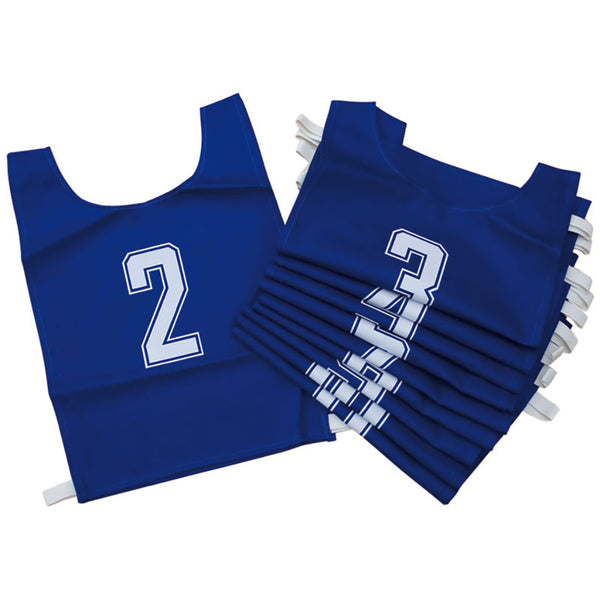 Cotton Bib Numbered 1-7 Small, Green