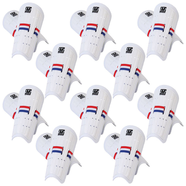 Mastersport Shin Pads Large, Set of 10