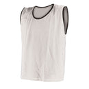 Mesh Training Bib Medium, White