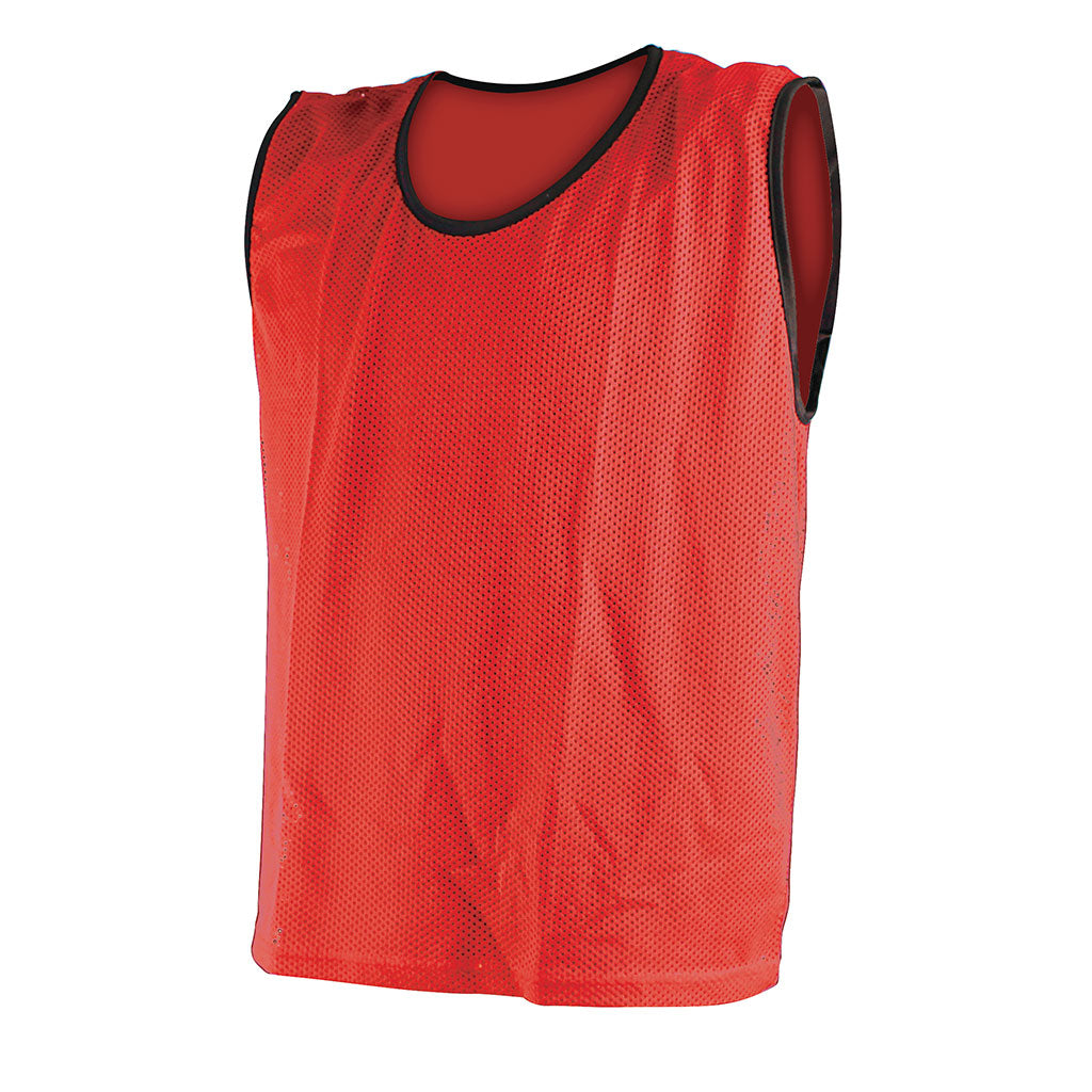 Mesh Training Bib Small, Red