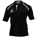 Gilbert xact Rugby Match Shirt Monochrome Black Large