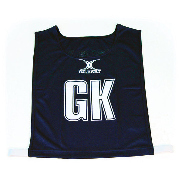 Gilbert Netball Bib Navy Blue, Medium
