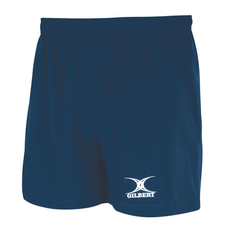 Gilbert Virtuo Rugby Shorts Navy Blue, Small 32"