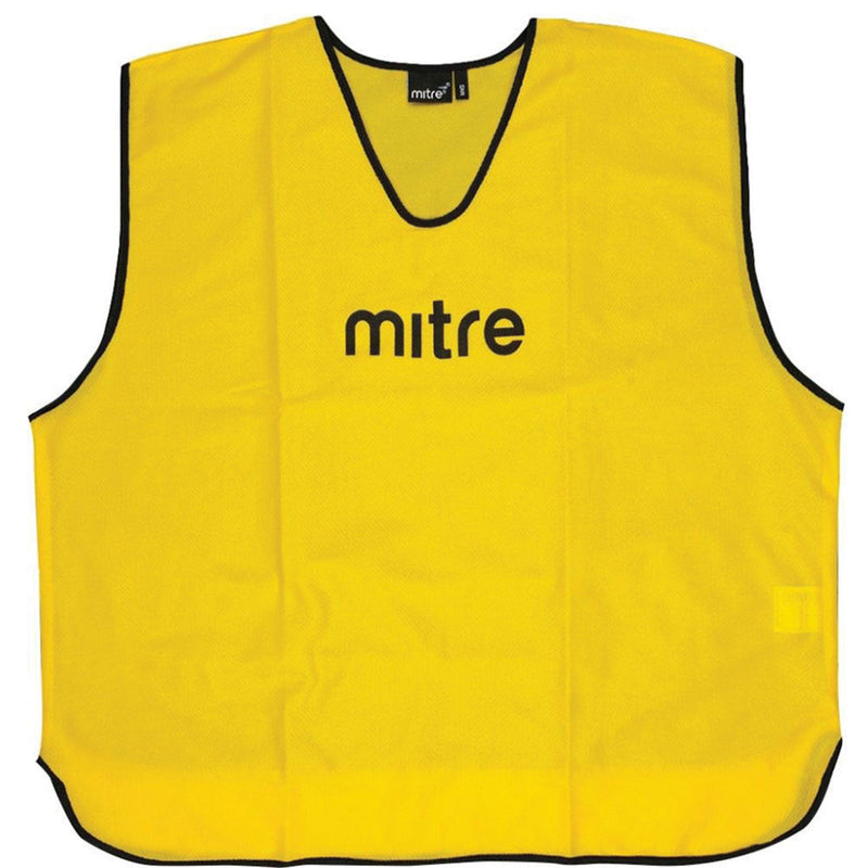 Mitre Core Training Bib Yellow, Medium
