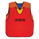 Mitre Pro Reversible Training Bib Orange/Royal Blue, Medium