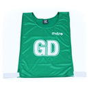 Mitre Pro Netball Bib Set Emerald, Medium, Set of 7