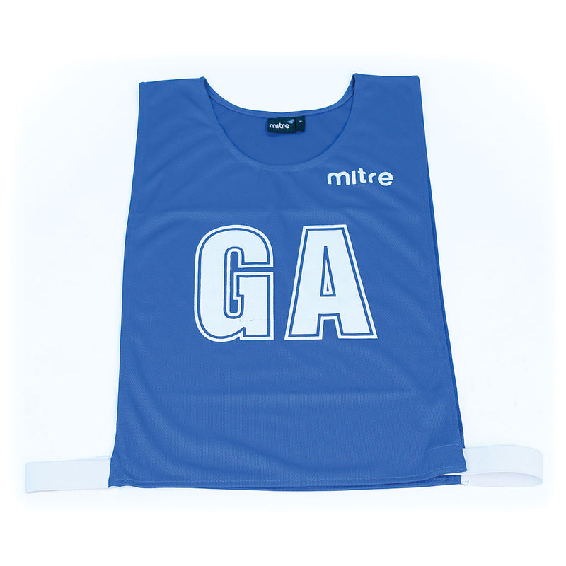 Mitre Pro Netball Bib Set Royal Blue, Medium, Set of 7