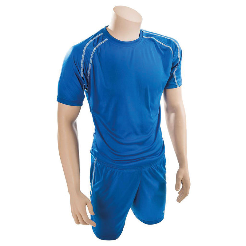 Precision Lyon Training Shirt & Short Set Royal Blue/White, 26-28Inch