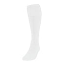 Precision Plain Football Socks White, Senior Size 03-06