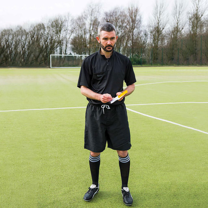 Precision Referee Shorts Black/White, 30-32Inch