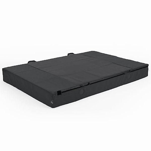 Safety Mattress 2.44 x 1.37M x 200mm, cm Foam, Black