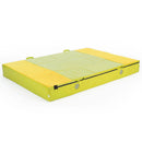Safety Mattress 2.44 x 1.37M x 200mm, cm Foam, Yellow
