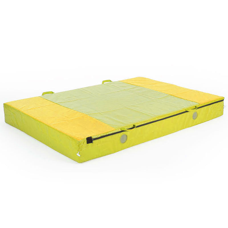 Safety Mattress 2.44 x 1.37M x 200mm, Fr Mattress, Yellow