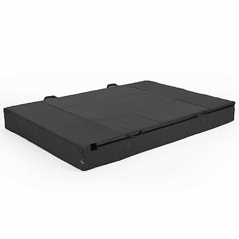 Safety Mattress 2.44 x 1.37M x 300mm, Fr Mattress, Black