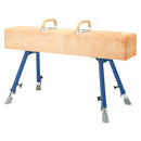 Vaulting Horse Square End, C/W Pommels And Castors