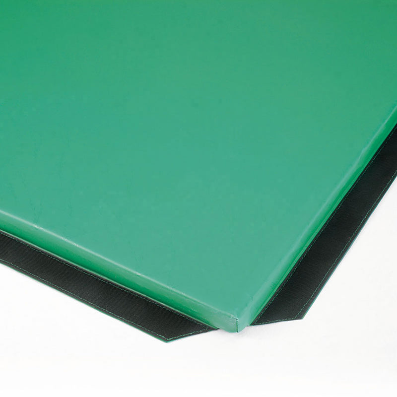Panelite Gym Mat  2.00M x 1.00M x 50mm, C/W Velcro, Green, Set of 10
