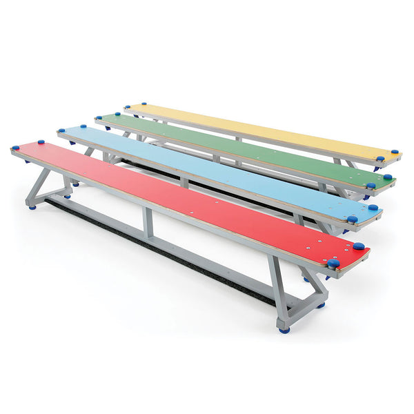 Lita Bench Timber Top 2400mm, Set of 4