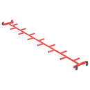 Steel Linking Cat Ladder 2.13M, Red