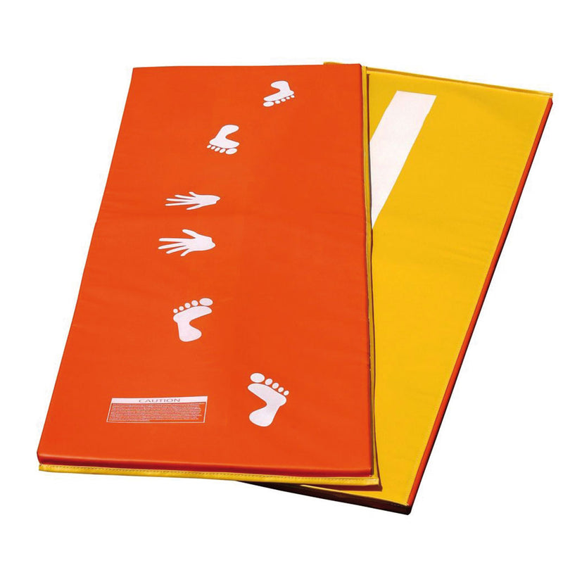 Cartwheel/Beam Mat Orange/Yellow, Single Unit