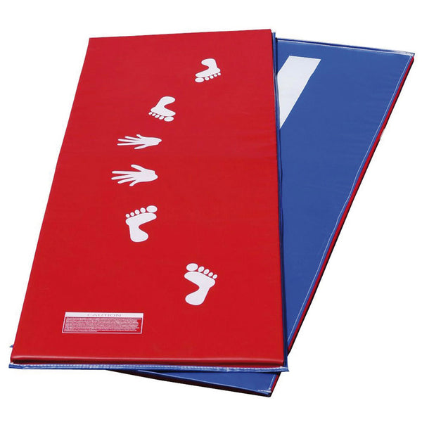 Cartwheel/Beam Mat Red/Blue, Single Unit