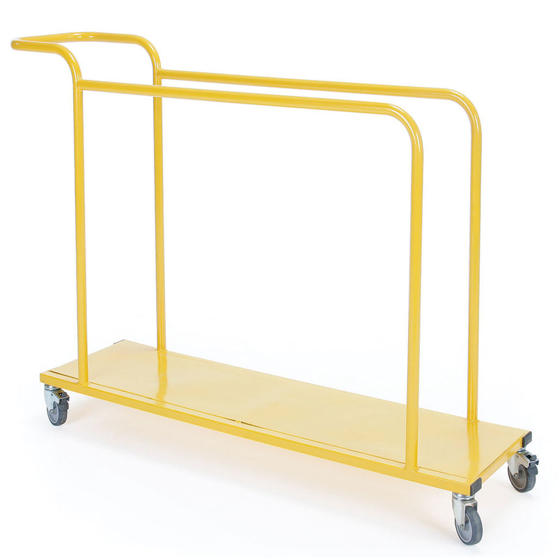 Vertical Mat Trolley Junior, Yellow