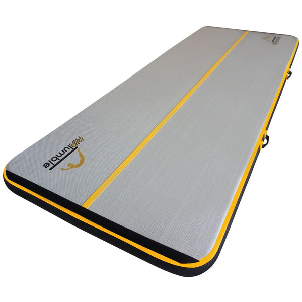 Elite School Airtrack 4M x 1.5M x 15cm, Black/Yellow