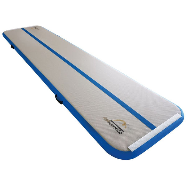 Standard School Airtrack 6M x 1M x 10cm, Blue/Grey