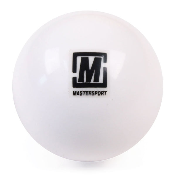 Mastersport Poly Vinyl Hockey Ball White