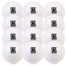 Mastersport Match Dimple Hockey Ball White, Bag of 12