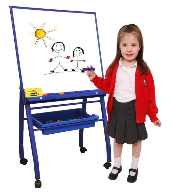 Little A-Frame Mobile Easel - Blue