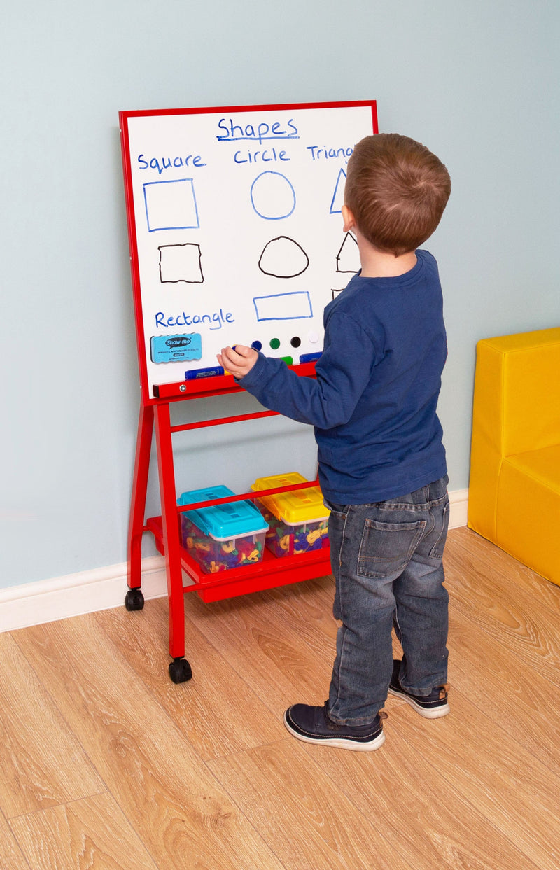 Little A-Frame Mobile Easel - Red