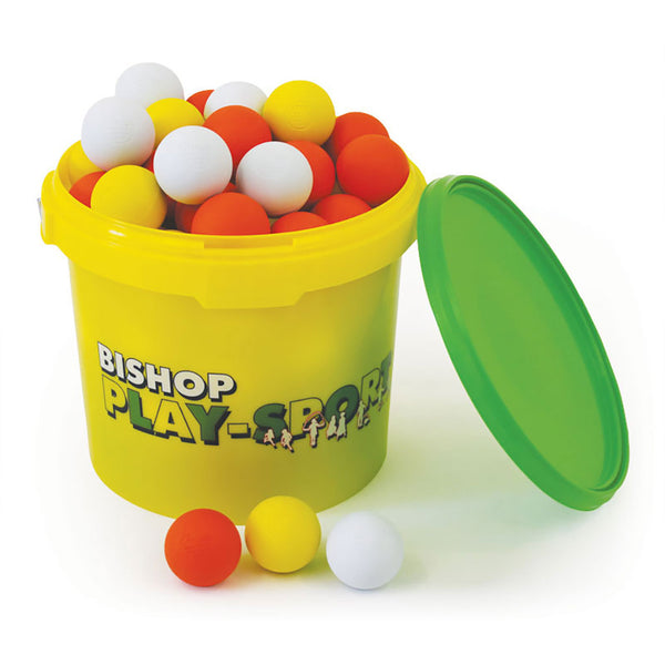 Mastersport Lacrosse Balls Mixed, Bucket of 48