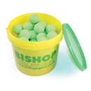 Mastersport Lacrosse Balls Neon Green, Bucket of 48