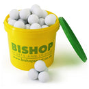 Mastersport Lacrosse Balls White, Bucket of 48