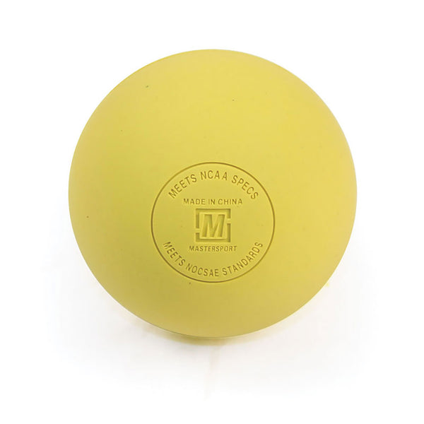 Mastersport Lacrosse Balls Yellow