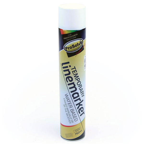 Line Marking Spray Paint 750Ml, Temporary White