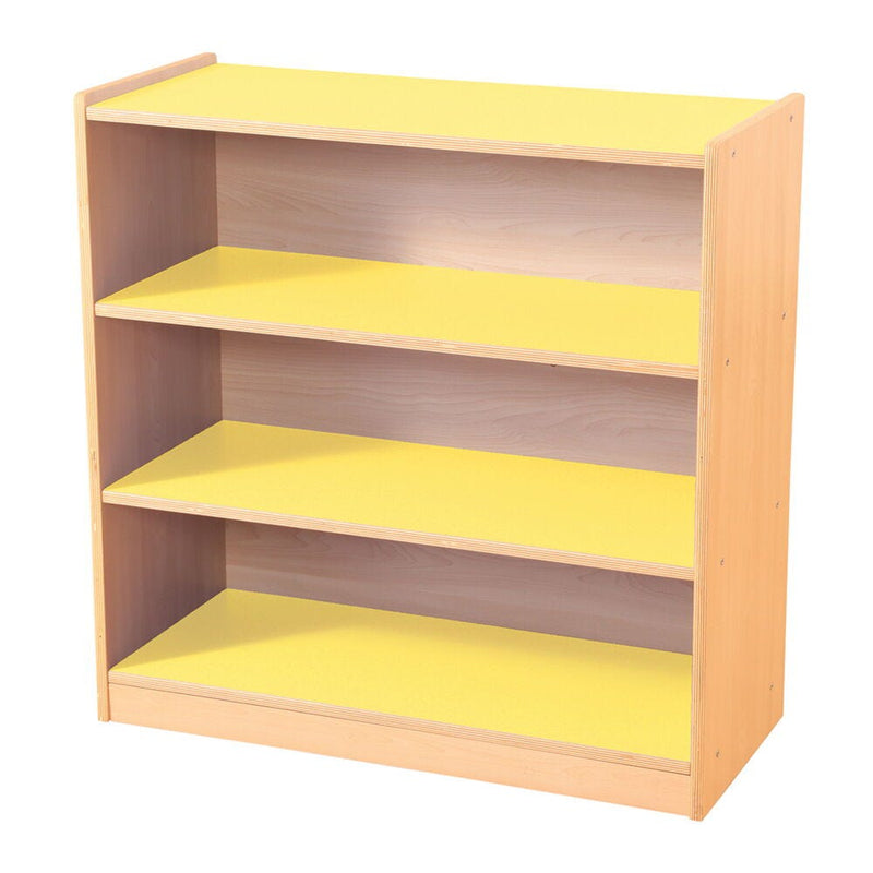 PASTEL STORAGE RANGE, 3 SHELF BOOKCASE, Green, Each