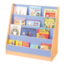 PASTEL STORAGE RANGE, 4 TIER BOOK DISPLAY UNIT, Green, Each