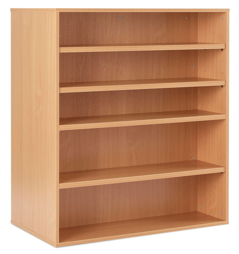 LIBRARY SHELVING, DOUBLE SIDED STATIC SHELVING, 1200mm height