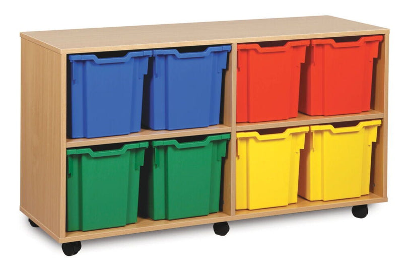 SMARTBUY, MOBILE TRAY UNITS, Jumbo Trays, 1358 X 453mm depth, 789mm height, 8 Trays