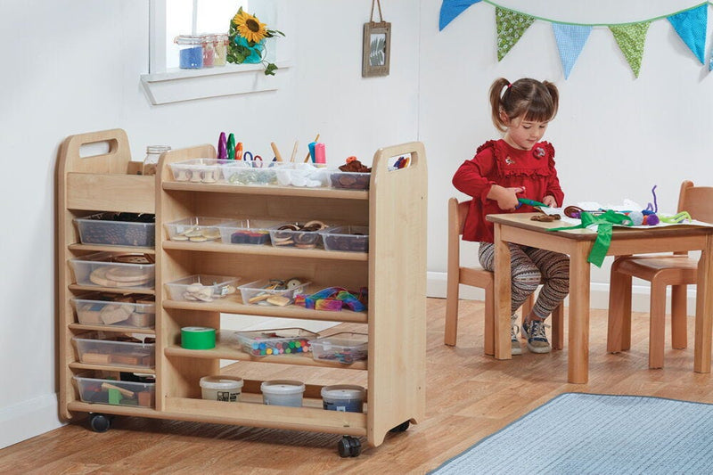 MINI LIBRARY ZONE, CONTINUOUS PROVISION TROLLEY