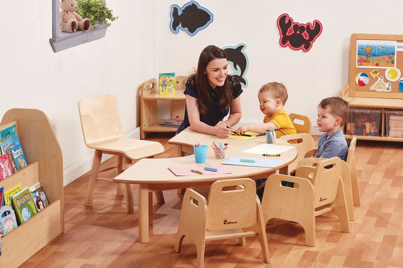 WOODEN TABLES, SMALL SQUARE, 320mm height