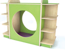 KUBBYCLASS RANGE, HIDEAWAY NOOK SET - BUNDEL DEAL, Maple/Lime Finish with Violet Mat