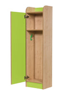 KUBBYCLASS LOCKERS, SINGLE DOOR, Maple/Maple