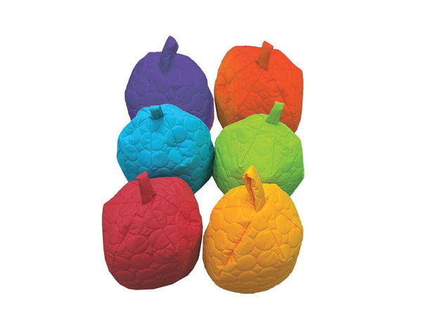 QUILTED OUTDOOR SEATING, Bean Bags, Small, Set of 6