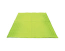 QUILTED OUTDOOR SEATING, Square Mats, Large, Lime, Each
