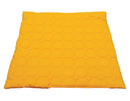 QUILTED OUTDOOR SEATING, Square Mats, Large, Yellow, Each