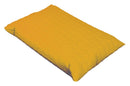 QUILTED OUTDOOR SEATING, Child Giant Floor Cushion, Yellow, Each