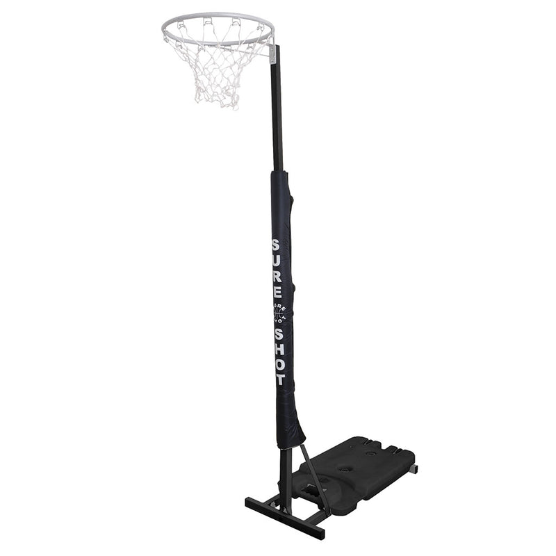 Sure Shot 508 Easiplay Junior Netball Post Black